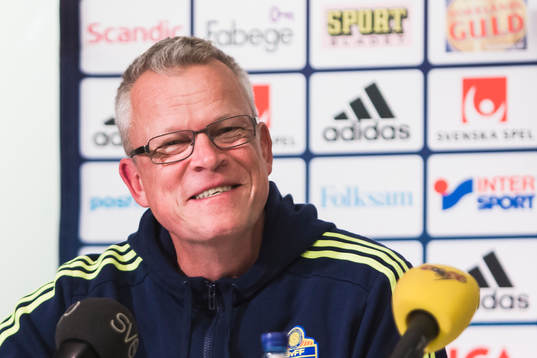 Bläddra bland fler bilder av Fotboll, Sverige, Presskonferens, Jan Andersson