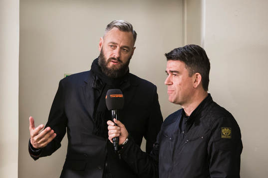 s expert Olof Lundh och reporter Patrick Ekwall