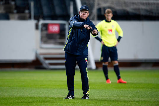 Sveriges förbundskapten Janne Andersson