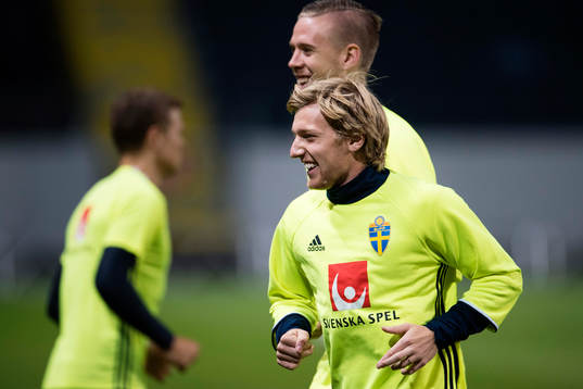 Emil Forsberg och Pontus Jansson