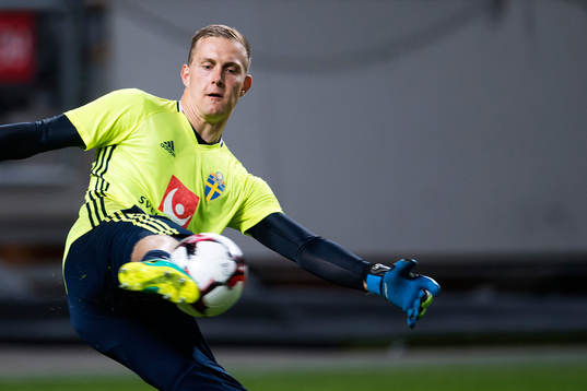 Sveriges målvakt Robin Olsen