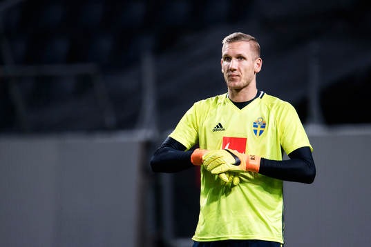 Sveriges målvakt Robin Olsen