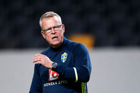 Sveriges förbundskapten Janne Andersson