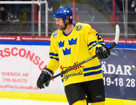 Tre Kronor legends Peter Forsberg