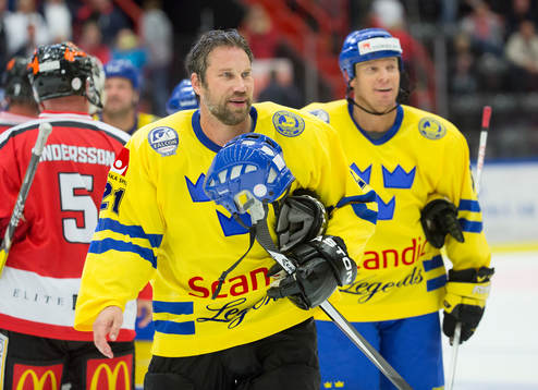 Tre Kronor legends Peter Forsberg