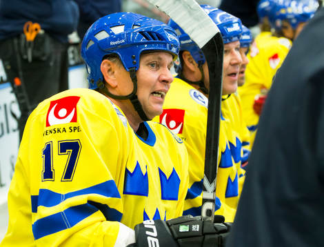 Tre Kronor legends Daniel Rydmark