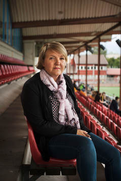 Linda Wijkström, generalsekreterare för Elitfotboll Dam