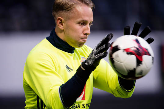 Sveriges målvakt Patrik Carlgren