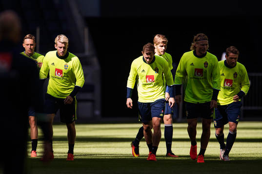 Ludwig Augustinsson, Oscar Hiljemark, Emil Kraft,