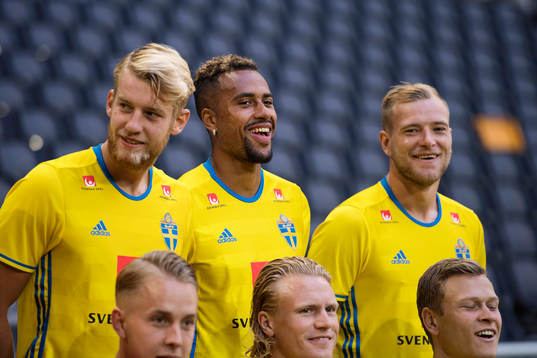 Filip Helander, Isaac Kiese Thelin och John Guidetti