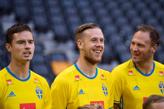 Mikael Lustig, Pontus Jansson och Andreas Granqvist