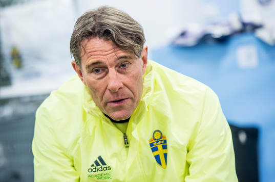 Förbundskaptenen Håkan Ericson