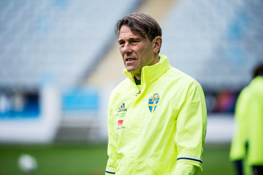 Förbundskaptenen Håkan Ericson