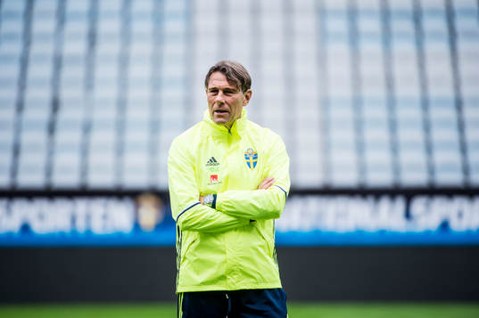Förbundskaptenen Håkan Ericson