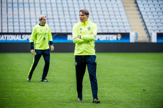 Förbundskaptenen Håkan Ericson