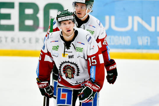 Frölundas Matt Donovan jublar