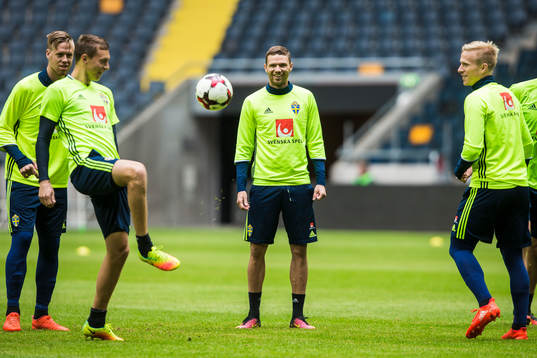 Marcus Berg , Victor Nilsson Lindelöf , Pontus Jansson och