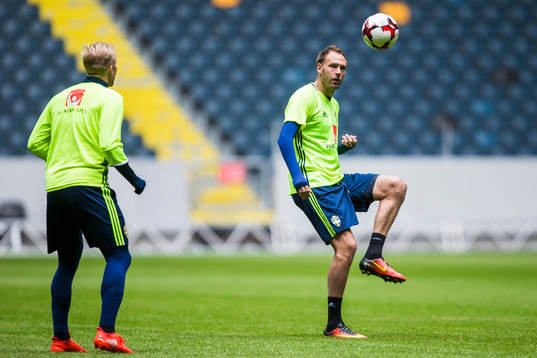 Oscar Wendt och Andreas Granqvist