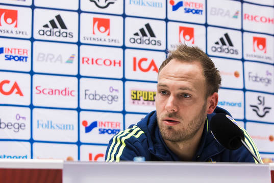 Sveriges lagkapten Andreas Granqvist