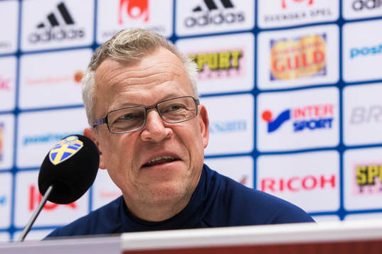 Sveriges förbundskapten Janne Andersson