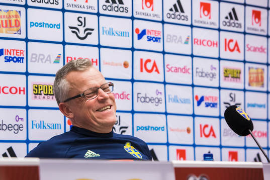 Sveriges förbundskapten Janne Andersson