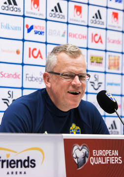 Sveriges förbundskapten Janne Andersson