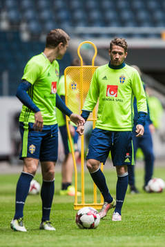 Marcus Rohdén med Viktor Claesson