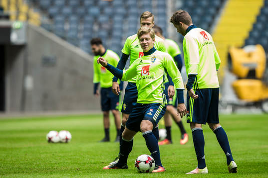 Alexander Fransson med Marcus Rohdén