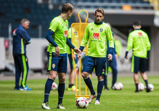 Marcus Rohdén med Viktor Claesson