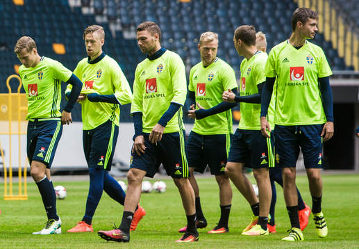 Ludwig Augustinsson, Pontus Jansson , Marcus Berg , John