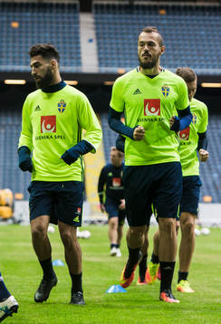 Jimmy Durmaz (v) och Emir Kujovic (h)