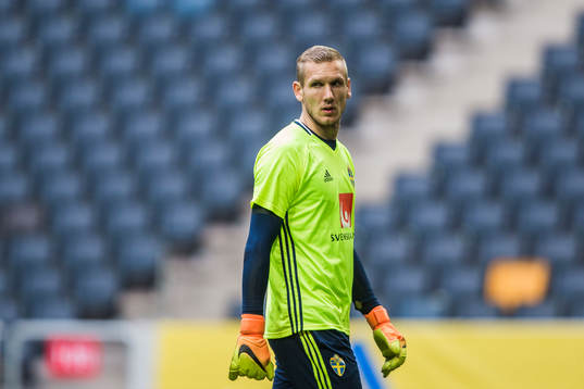 Sveriges målvakt Robin Olsen