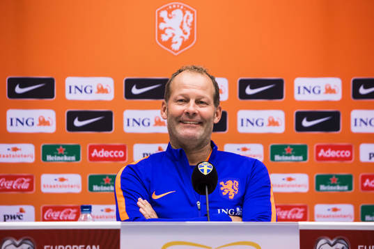 Hollands förbundskapten Danny Blind