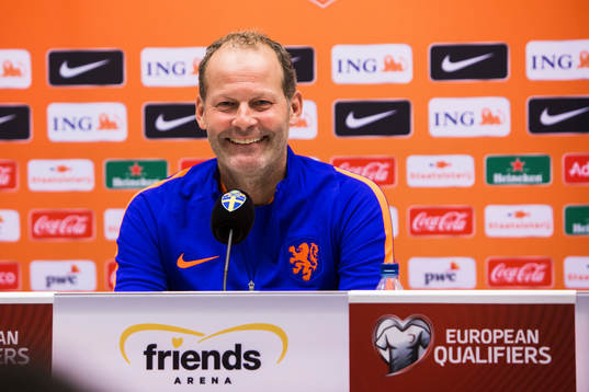 Hollands förbundskapten Danny Blind