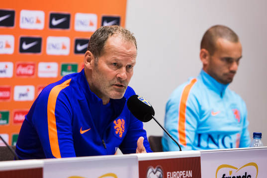 Hollands förbundskapten Danny Blind