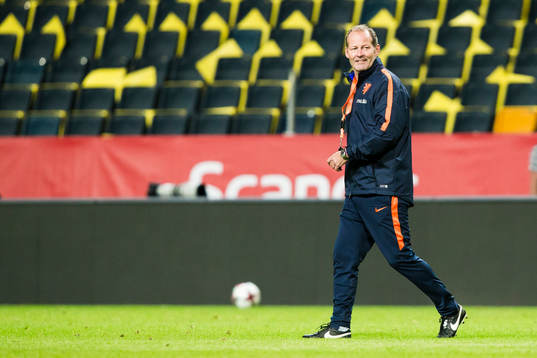 Hollands förbundskapten Danny Blind