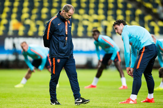 Hollands förbundskapten Danny Blind