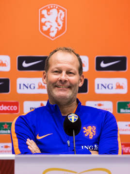 Hollands förbundskapten Danny Blind