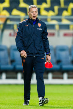 Hollands assisterande förbundskapten Marco van Basten
