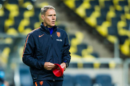 Hollands assisterande förbundskapten Marco van Basten