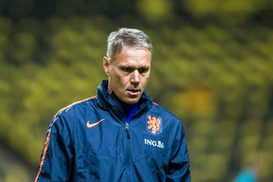 Hollands assisterande förbundskapten Marco van Basten