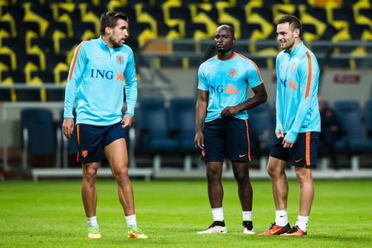 Kevin Strootman (v) , Jeffrey Bruma (m)  och Vincent
