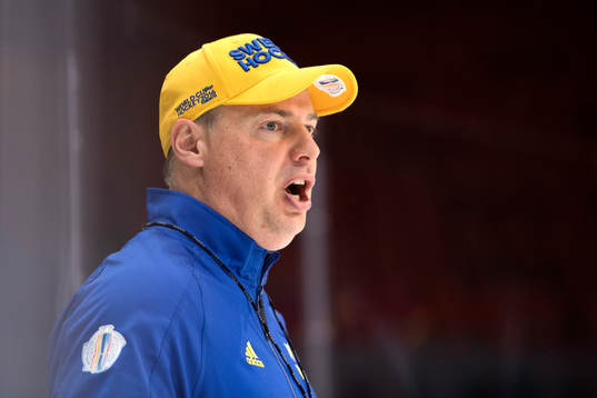 Sveriges förbundskapten Rikard Grönberg