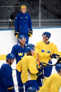 Sveriges förbundskapten Rikard Grönberg