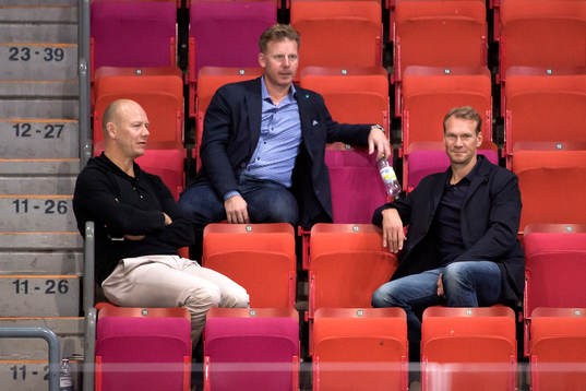Sveriges rådgivare Mats Sundin, Daniel Alfredsson och