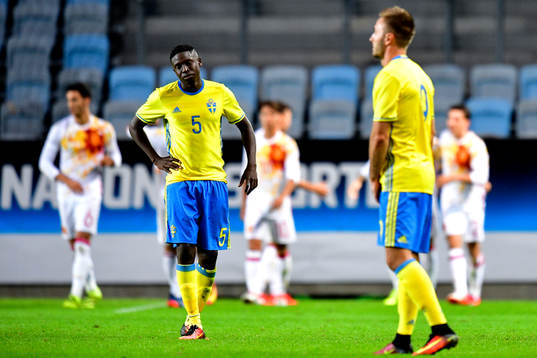 Sveriges Pa Konate och Muamer Tankovic deppar