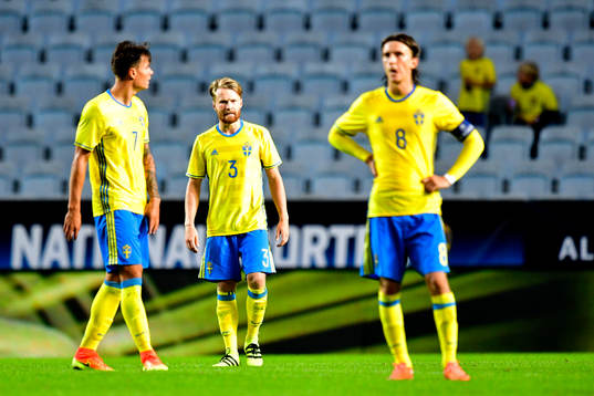 Sveriges Melker Hallberg, Jacob Une Larsson och Kristoffer