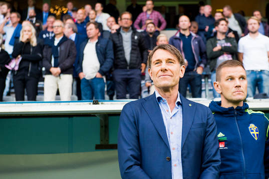 Sveriges förbundskapten Håkan Ericson