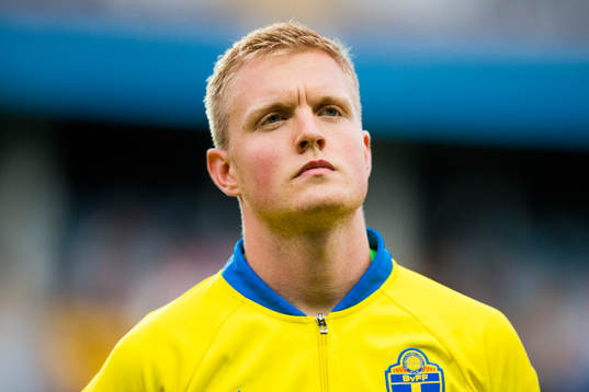 Sveriges målvakt Tim Erlandsson