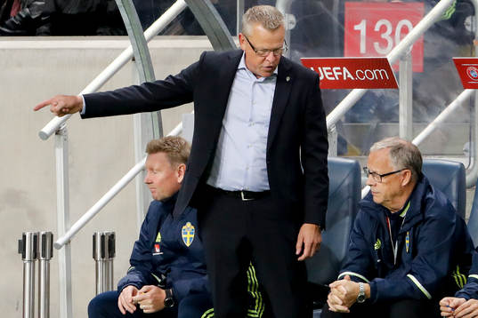 Sveriges assisterande förbundskapten Peter Wettergren,